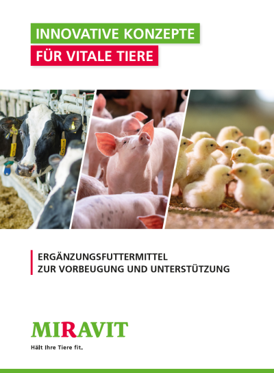 Titelbild der Gesamtbroschüre Miravit Produkte